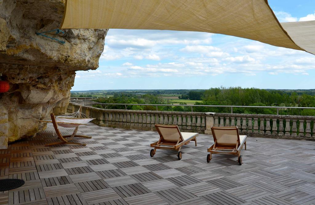 Gites Troglodytes Du Chateau De L'Etoile Vernou-sur-Brenne ห้อง รูปภาพ