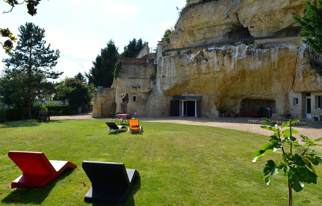 Gites Troglodytes Du Chateau De L'Etoile Vernou-sur-Brenne ห้อง รูปภาพ